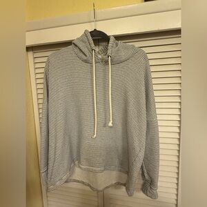 O'Neill Cozy Pull Over Hoodie Women’s Large Striped